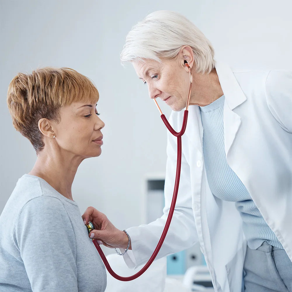 Professional Cardiology Stethoscope - Dual Head Design