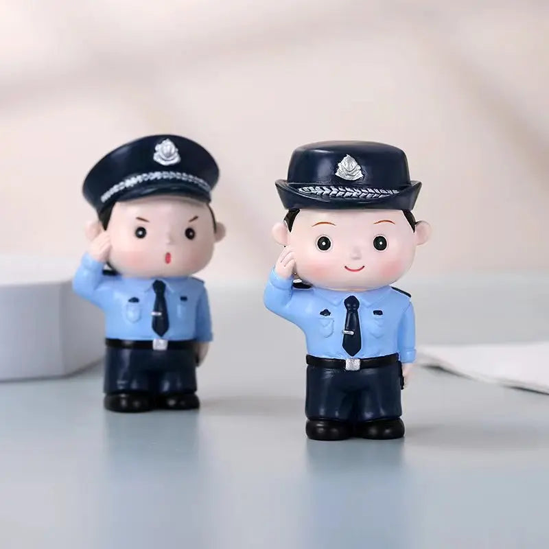 Nurse Doll Ornament - Handmade Resin Figurine for Office & Home Decoration