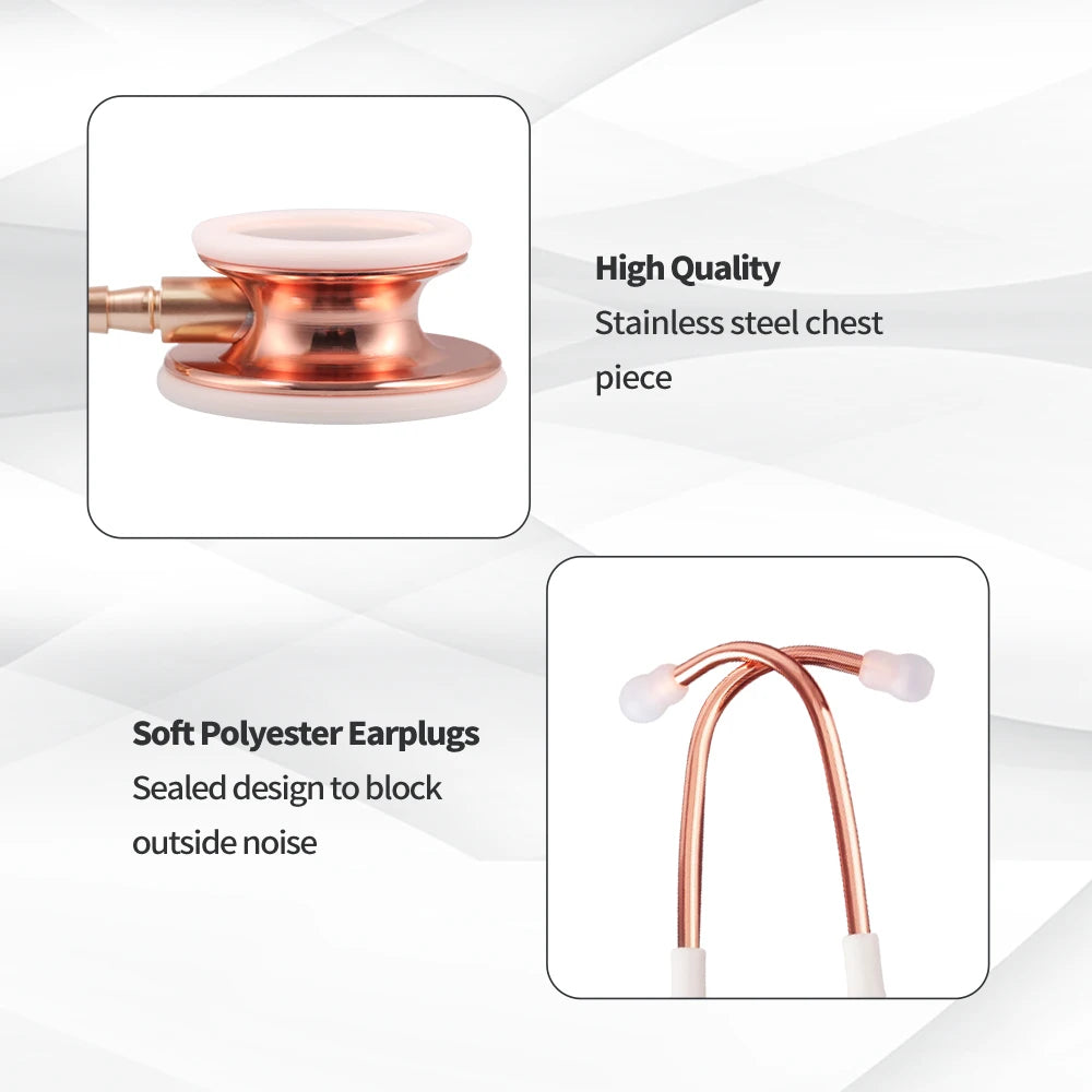 Professional Cardiology Stethoscope - Dual Head Design