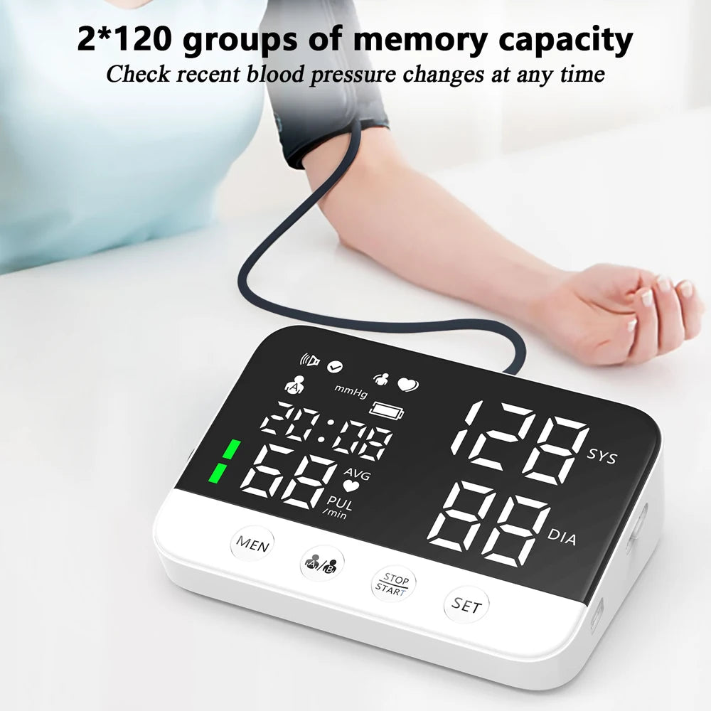 Digital Blood Pressure Monitor with Voice Function - CE & FDA Approved