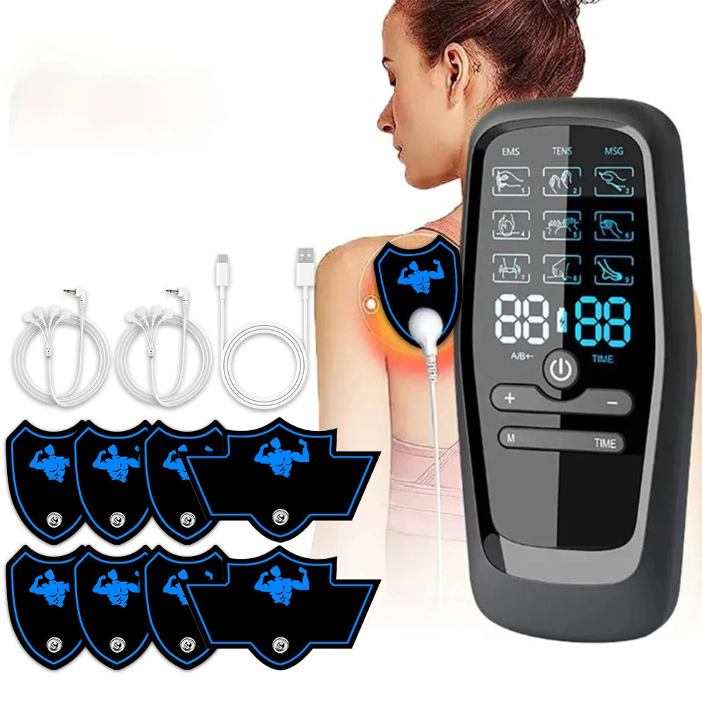 Multifunctional Electric Massage Device - Muscle Exercise & Meridian Therapy
