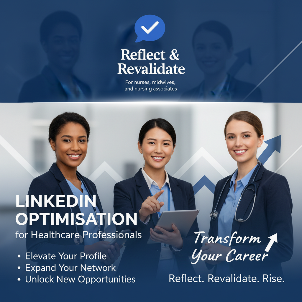 LinkedIn Optimisation Banner with Prominent Logo